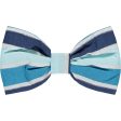 A DEE - Mr Unicorn Deja Stripe Bow Clip - Aqua Discount