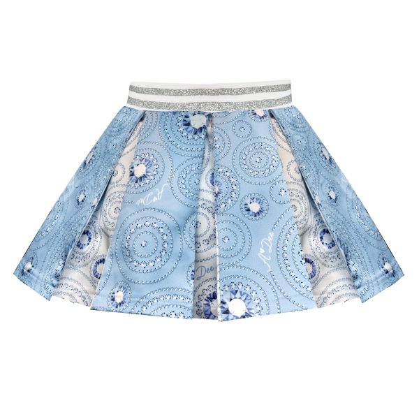 A DEE - A Dee On Ice Phillis Diamond Print Skirt Set - Iced Blue Sale