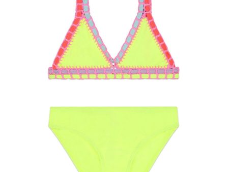 BILLIEBLUSH - Crochet Bikini - Yellow Sale