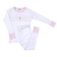 MAGNOLIA BABY - Ballerina Smocked Pyjamas - Pink Supply