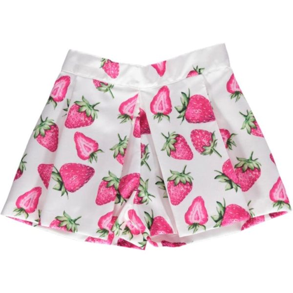 PICCOLA SPERANZA - Strawberry Skort Set - Pink Online Sale