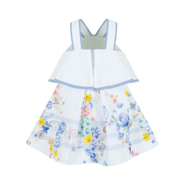 LAPIN HOUSE - Hot Air Balloon Sun Dress - White Fashion