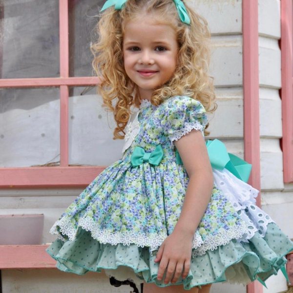 LA AMAPOLA - Beatriz Baby Dress - Mint Supply