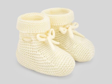 PAZ RODRIGUEZ - Knit Booties - Yellow For Cheap