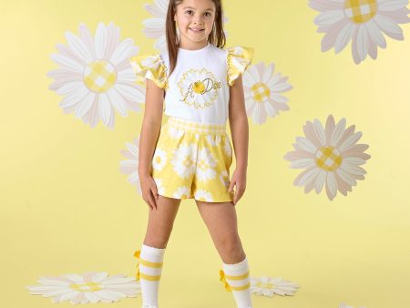 A DEE - Dorothea Daisy Dreamer Short Set - Bright White Discount