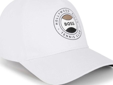 HUGO BOSS - Tennis Logo Cap -  White Fashion