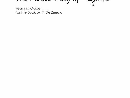 Augustine: The Farmer s Boy of Tagaste - Reading Guide (Download) Sale