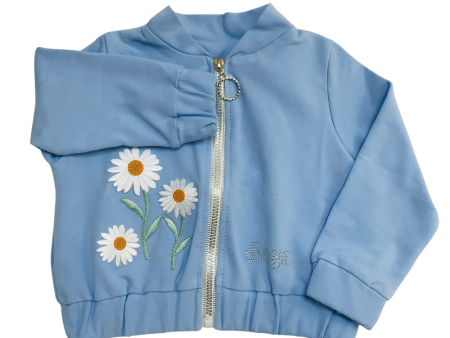 Daga - Daisy Bomber Jacket - Blue Online Sale