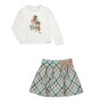 MAYORAL -  Girls Skirt Set - Jade Fashion