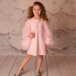 Daga - Ceremony & Elegant A line Dress - Pink Fashion