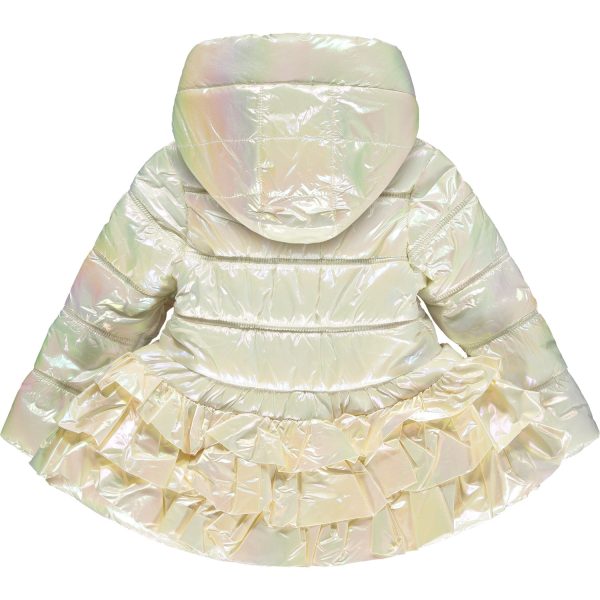 A DEE - Peony Dreams Amy Shimmer Jacket - White Hot on Sale