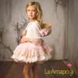 LA AMAPOLA - Princess Dress - Pink Hot on Sale