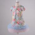 Daga - Find Roses In The Garden Tutu Dress - Blue For Sale