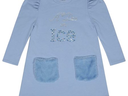 A DEE - A Dee On Ice Poppy On Ice Dress - Iced Blue Fashion