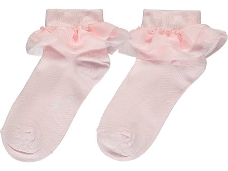 A DEE - Vivianna Tennis Club Ankle Socks - Pink Cheap