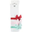 A DEE - Elizabeth Bow Knee High Sock - White Hot on Sale