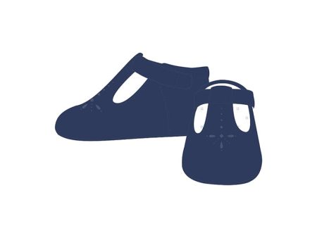 MAYORAL - T Bar Pram Shoe - Navy Online Sale