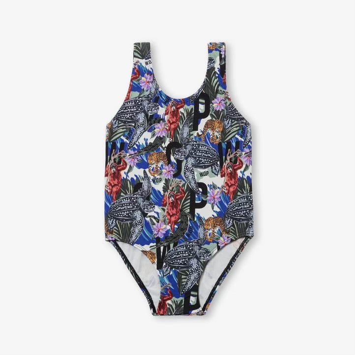 WOP - Animal Lover Jungle Swimsuit - Patterned Online now