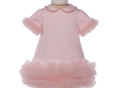 Bimbalo - Peter Pan Collar Tutu Dress - Pink For Discount