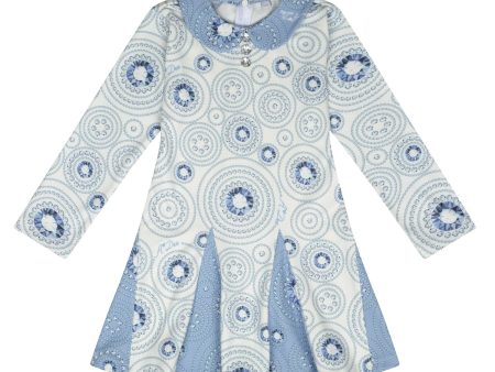 A DEE - A Dee On Ice Pippa Diamond Print Dress - Snow White For Cheap