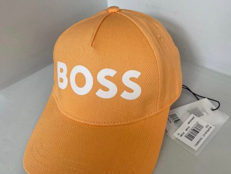 HUGO BOSS - Logo Cap - Orange Online Sale