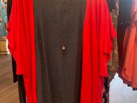 Red Cardigan Sale