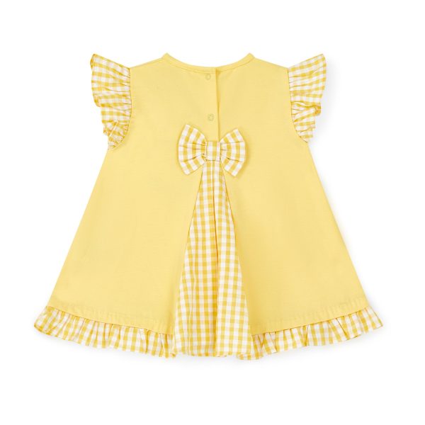 LITTLE A - Amy Jersey Daisy Dress  - Sweet Lemon Online Sale