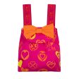 A DEE - Murphie Bold Hearts Colour Block Rucksack - Hot Pink Hot on Sale