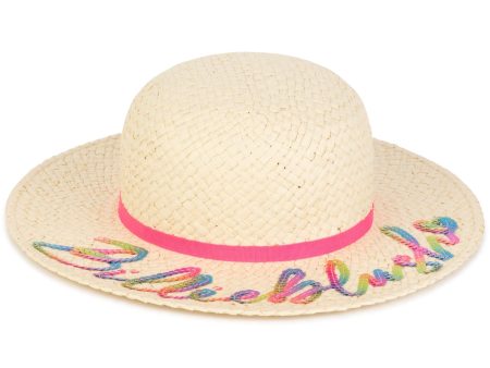 BILLIEBLUSH - Straw Sun Hat - Natural Online Hot Sale