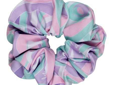 A DEE - Nia Popping Pastels Scrunchie - Lilac Fashion