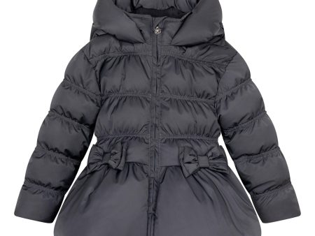 A DEE - Back To School Amz Bow Short Jacket - Dark Grey Fashion