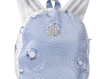 A DEE - A Dee On Ice Paige Diamond Print Rucksack - Iced Blue on Sale