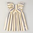 COCOTE- Stripe Dress - White Online Hot Sale