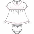 MAGNOLIA BABY - Blessed Smocked  Dress Set - Pink Sale