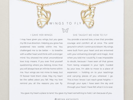 Wings to Fly Necklace Set Sale