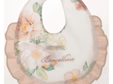 BARCELLINO - Floral Bib - Peach Fashion