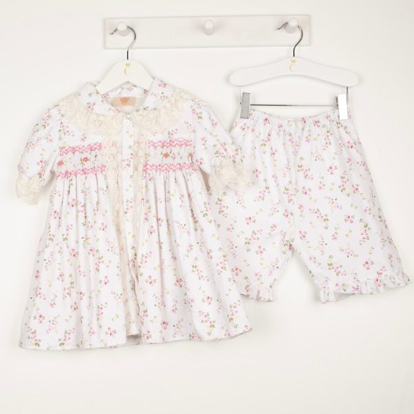 CARAMELO KIDS - Smocked Pyjamas - White Discount