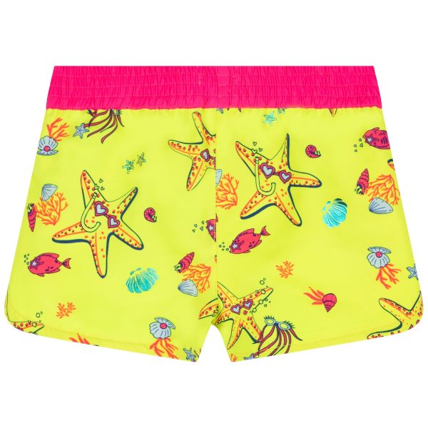 BILLIEBLUSH - Starfish Swim Shorts- Ochre Fashion