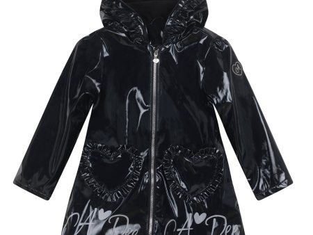 A DEE - Back To School Blair Raincoat - Black on Sale