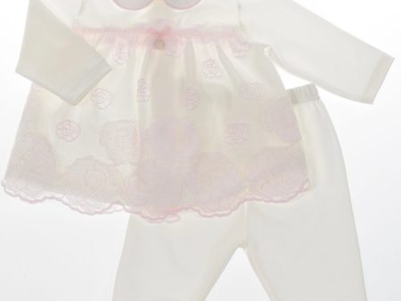 BARCELLINO - Lace Two Piece - Pink Sale