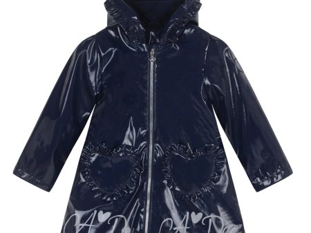 A DEE - Back To School Blair Raincoat - Dark Navy Sale