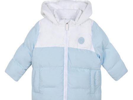 MITCH & SON - Alfie Padded Jacket - Pale Blue Cheap