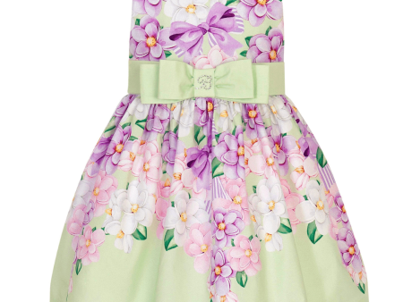 BALLOON CHIC - Flower Dress - Mint Online now