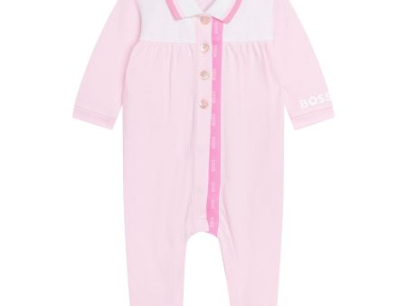 HUGO BOSS - Babygrow - Pink on Sale