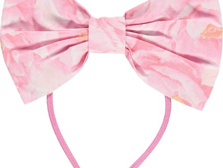 A DEE - Peony Dreams Aspen Peony Print Hairband - Pink Online Sale