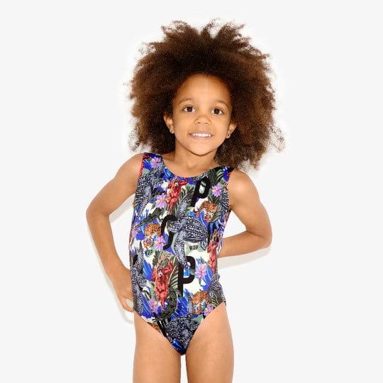 WOP - Animal Lover Jungle Swimsuit - Patterned Online now