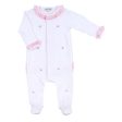 MAGNOLIA BABY - Annalise’s Classics Ruffle Babygrow - Pink Discount