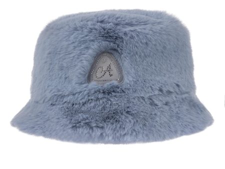 A DEE - A Dee On Ice Paloma Faux Fur Bucket Hat - Ice Blue Online Hot Sale