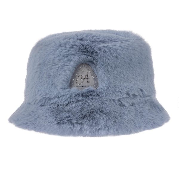 A DEE - A Dee On Ice Paloma Faux Fur Bucket Hat - Ice Blue Online Hot Sale