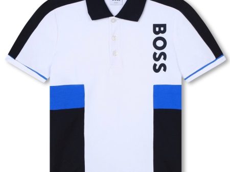 BOSS - Polo Shirt -  White Online now